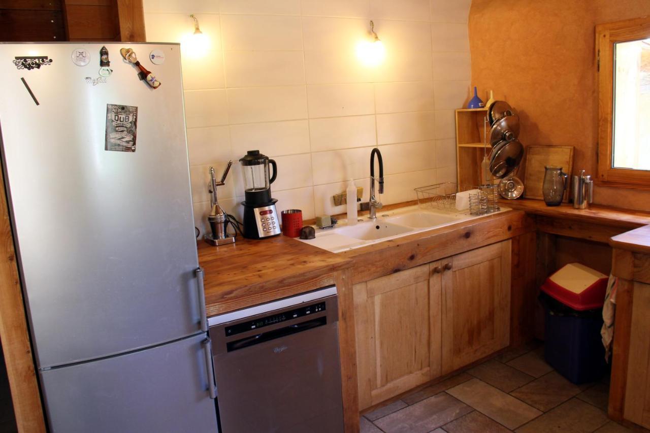 La Paille Bed & Breakfast Pelvoux Exterior foto