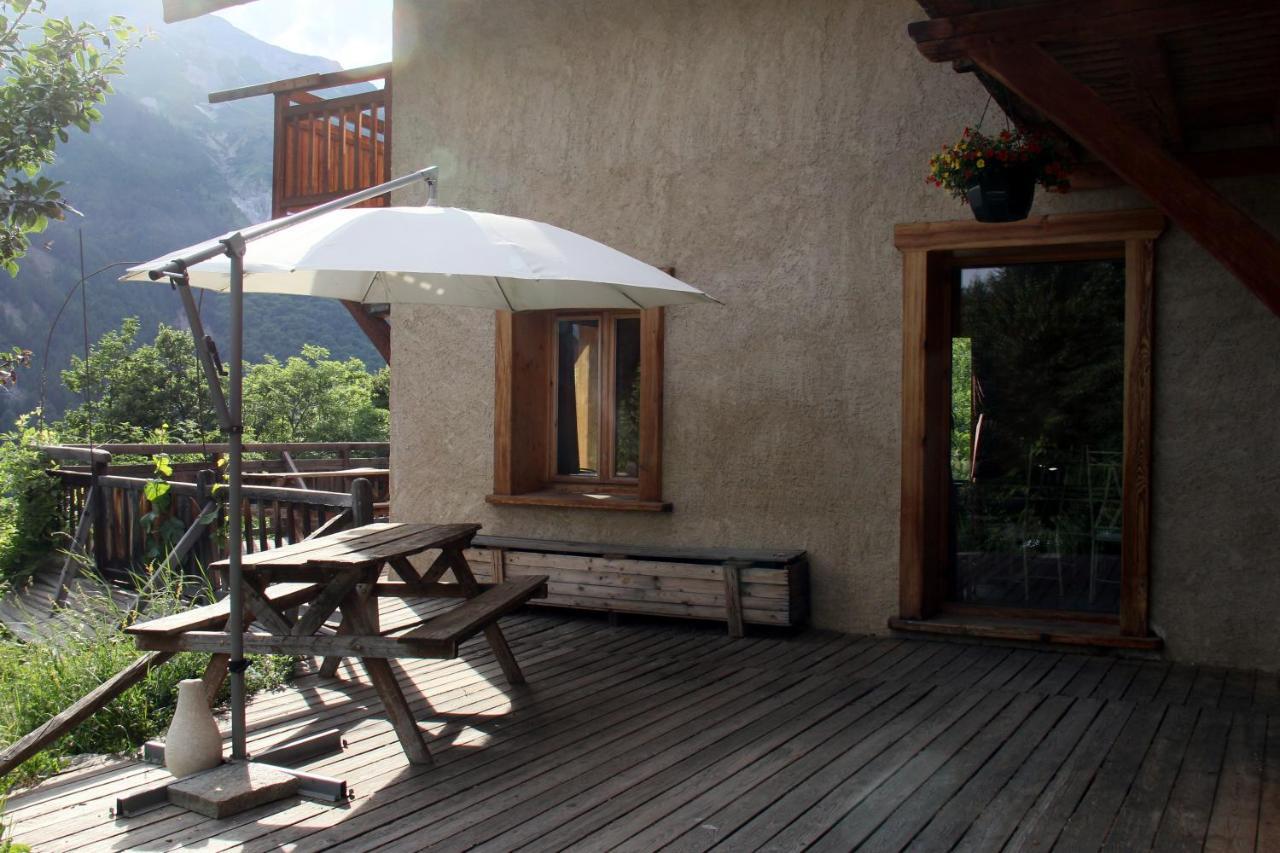 La Paille Bed & Breakfast Pelvoux Exterior foto