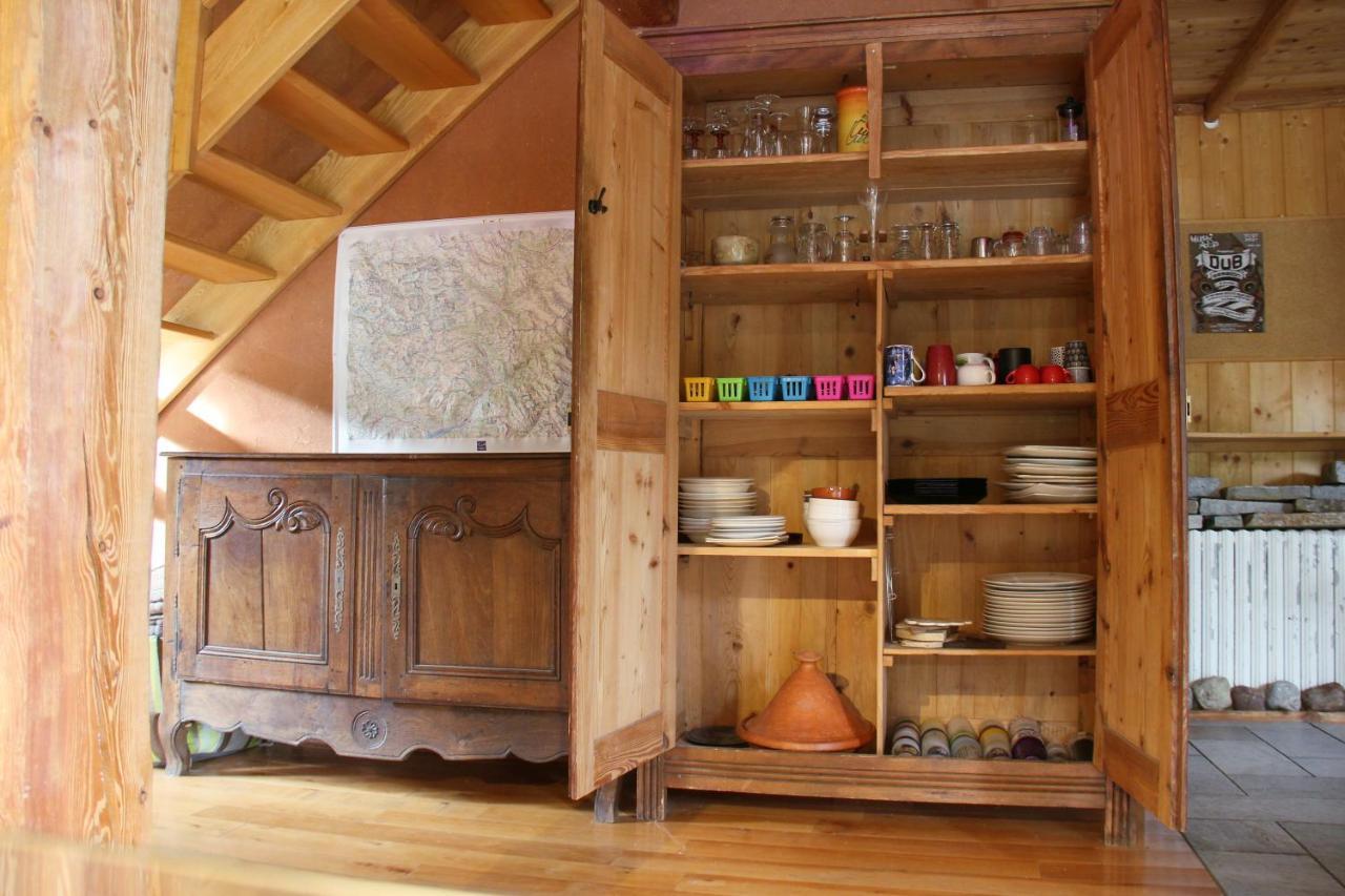 La Paille Bed & Breakfast Pelvoux Exterior foto